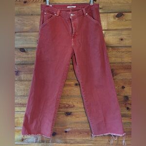 Levi's Dad Utility Jeans in Terracotta/Rust